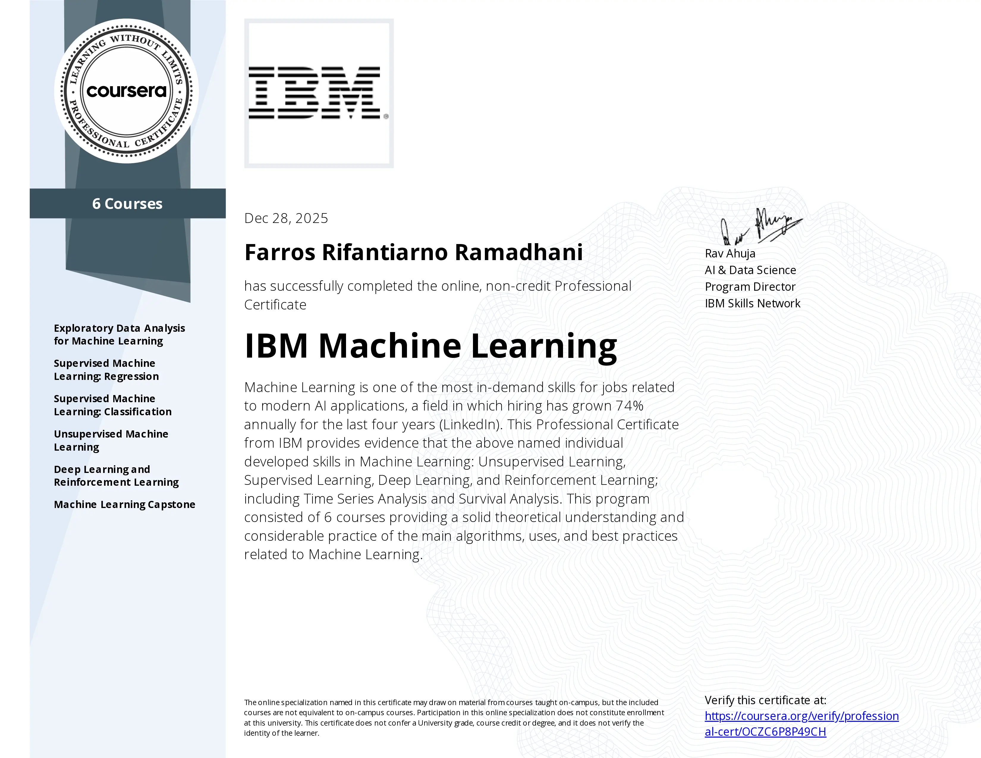 Sertifikat IBM