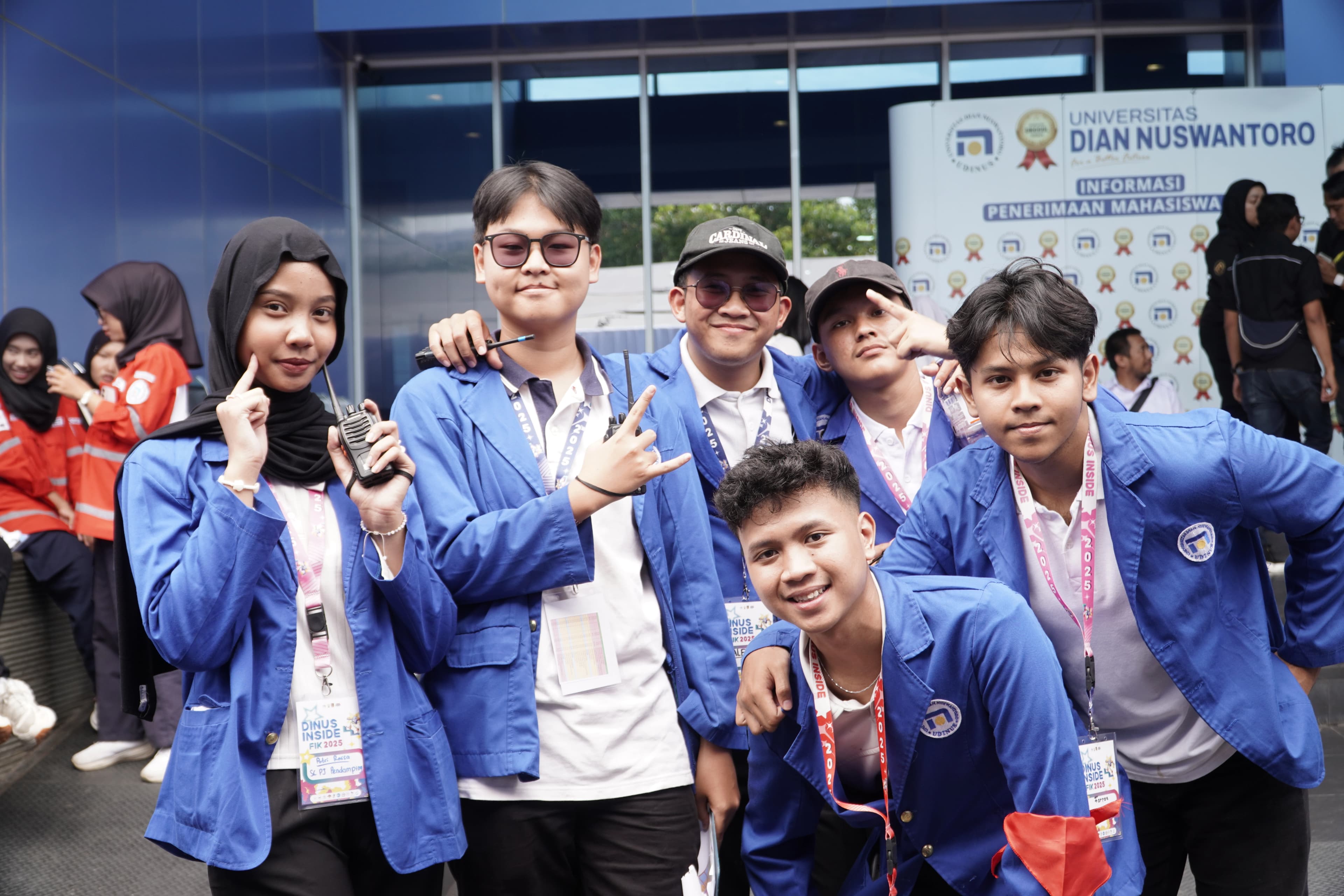 Day 1 Dinus Inside 2026 Sebagai Koor Lapangan dan Penanggung Jawab Pendamping